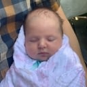 A photograph of a baby.