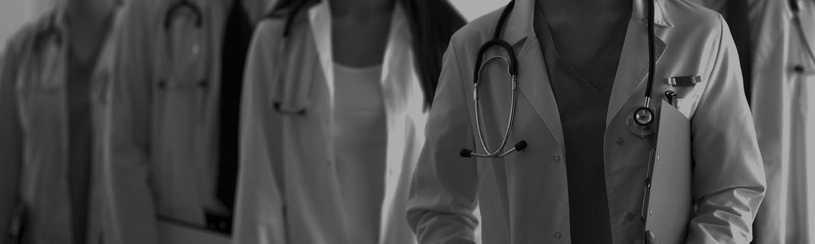 A photograph of doctors on the fertility specialists team.