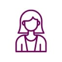 Patient story icon.