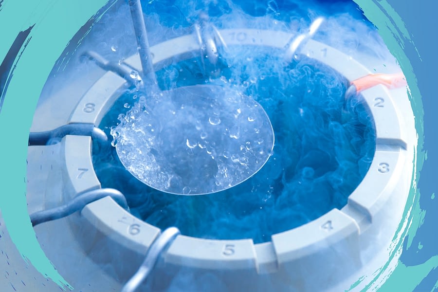depiction of egg freezing